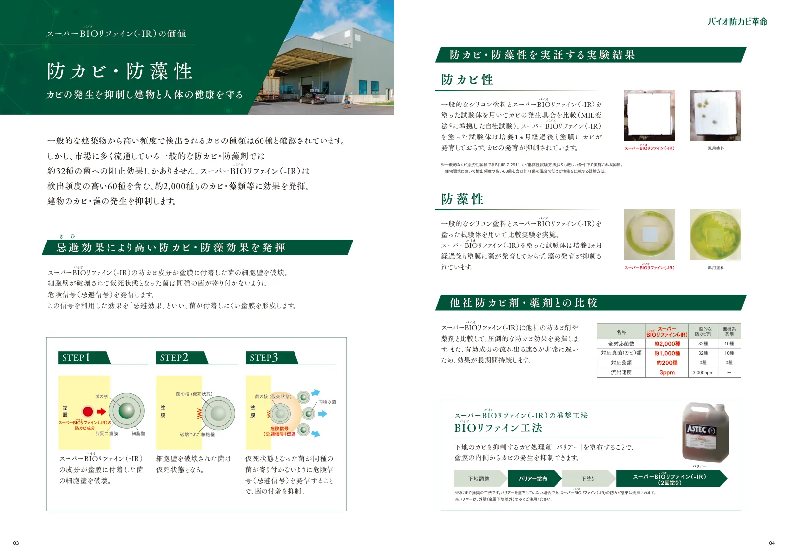 スーパーBIOリファイン 製品カタログ 3ページ目